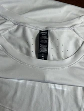 RBX Athletic Top Shirt Women’s Size Medium Performance WHITE Long Sleeve Frock