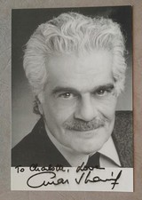 16063 Omar Sharif Autogrammkarte original signiert