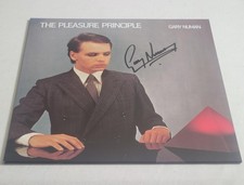 Gary Numan Autographed The Pleasure Principle Vinyl LP