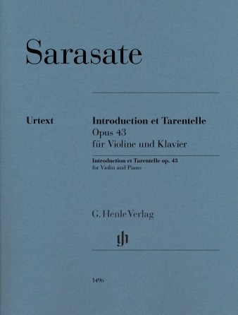 Introduction et Tarentelle Op. 43 for Violin and Piano Score and Solo Part