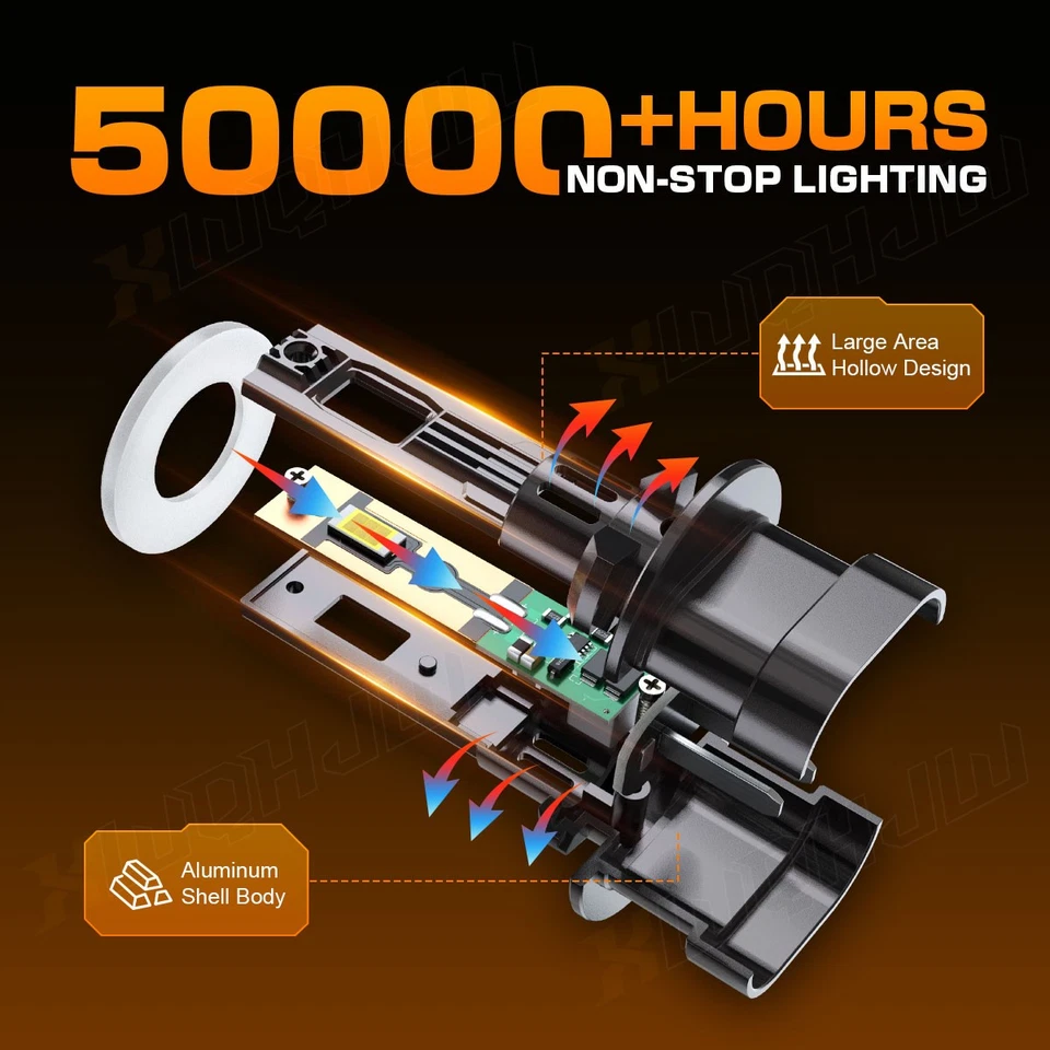 2x 6000K 880 899 lâmpadas de neblina LED brancas para Chevy Corvette C5 1997-2004 - Imagem 2 de 4