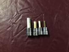 Snap On 4pc Hex Bit Metric Socket Lot FAM12E, FAM10E, FAM7 & FAM6E