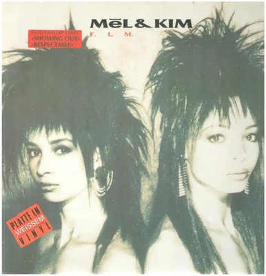 Mel & Kim F.L.M. WHITE VINYL NEAR MINT Blow Up Vinyl LP