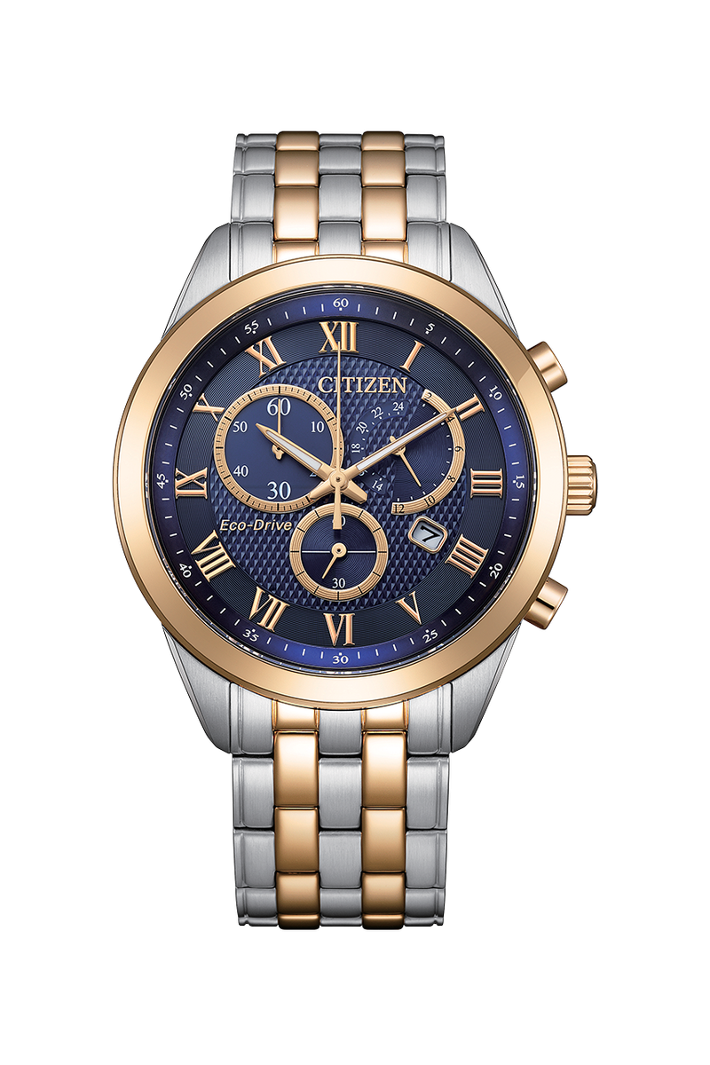 CITIZEN SS AT2606-51L Eco-Drive Chronograph Men's Watch | eBay