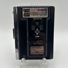 Rare Aiwa HS T06 MK II Portable Cassette/Radio Player - Mark 2