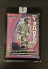 2020-21 Panini Flux - Titan Rookies Patrick Williams #21 Purple Scope Prizm /25