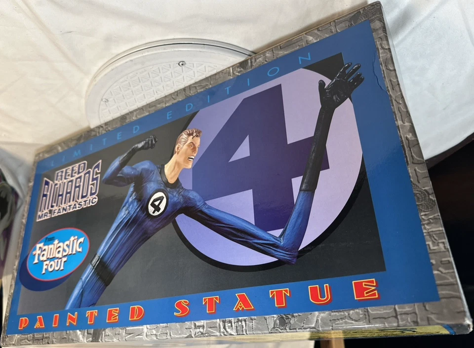 REED RICHARDS MR. ФАНТАСТИЧЕСКИЙ BOWEN статуя 14» фантастический четыре новый #46/4000 (S8) - Изображение 4 из 4