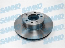 SAMKO 2x Bremsscheibe vorne belüftet passend für BMW 5er Touring E34 E32