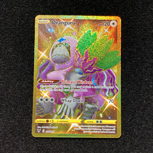 The Pokémon Company Oranguru 199/185 Vivid Voltage Secret Rare FA Holo Eng