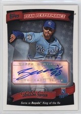 2010 Topps Peak Performance Auto Series 2 Joakim Soria #PPA-JSO Auto 0q3