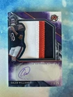 2024 Topps Resurgence Caleb Williams Rookie 3 Color Patch Auto Purple Surge /75