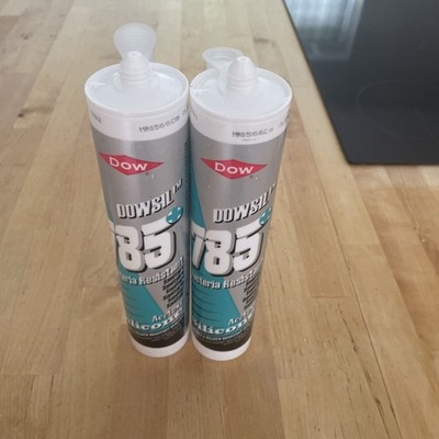 2x Dowsil 785 Bakterienresistent Sanitärversiegelung klar/transparent 310ml