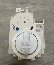 GE Washer WJSR4160D0WW Timer WH12X10255 175D4232P021 w/Timer Dial & Knob