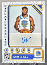 2023-24 DONRUSS OPTIC SIGNATURE SERIES AUTOGRAPH USMAN GARUBA AUTO #SS-GAU
