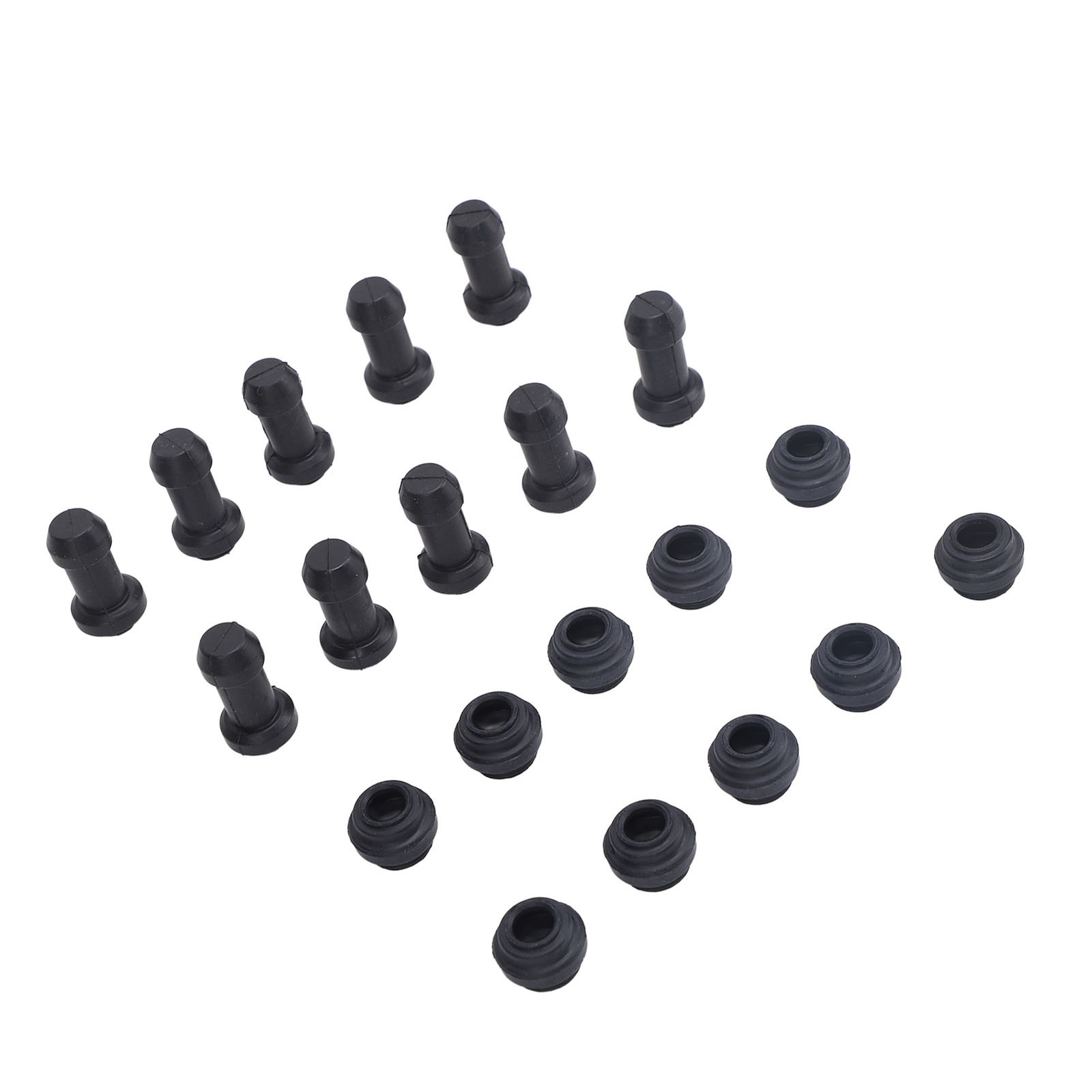 10 Set Motorcycle Disc Brake Caliper Dust Cover Rubber Caliper Shock Absorber