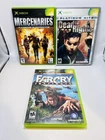 Mercenaries Playground of Destruction + Dead To Rights + Far cry Instincts (Xbox