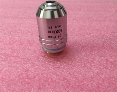 Used Metallographic Cf Plan 50X/0.80 Nikon Microscope Objective 1Pc Tested le