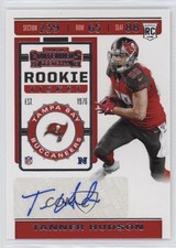 2019 Panini Contenders Rookie Ticket Tanner Hudson #293 Auto jc3