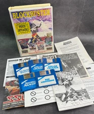 Amiga 500 Game - Big Box Clam Shell - 1992 - Blockbuster Pak - Ultra Rare -