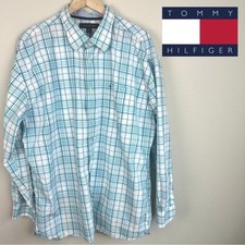 Tommy Hilfiger long-sleeve plaid button-down shirt