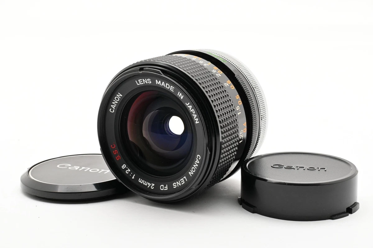 25+ Canon FD f/2.8 Camera Lenses 24mm Focal for sale | Updated Oct