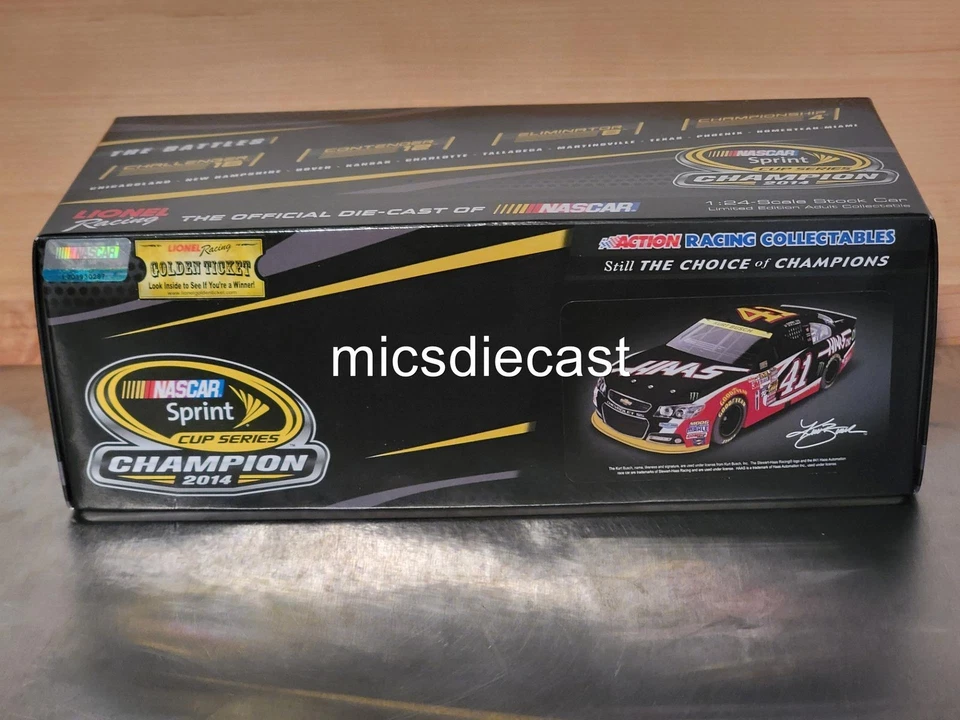 XRARO 2014 Kurt Busch #41 Haas Automation Chase Cup Diecast 1:24 Penske 253 Nuevo en caja Foto 3 de 4