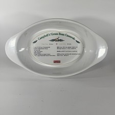 Campbells Green Bean Casserole Recipe Oval Dish Handles Holiday Meal 2008