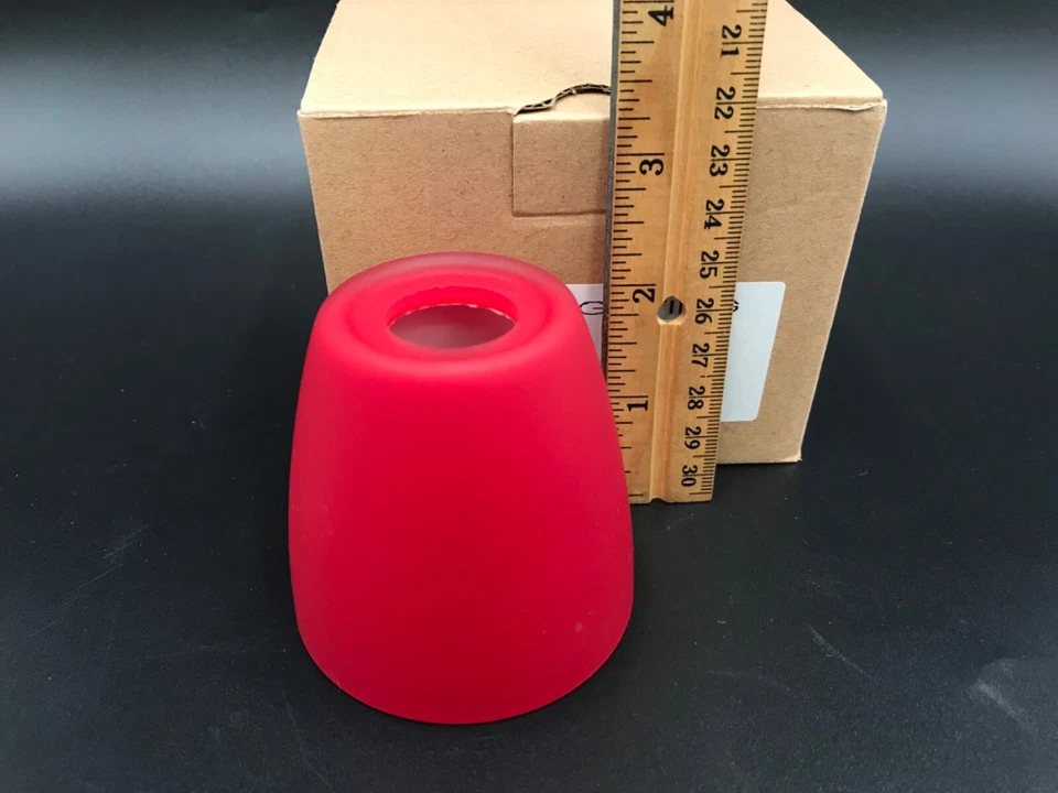 WAC LIGHTING Lámpara Vidrio Cabezal de Pista Pantalla Iluminación Rojo G114-RD NUEVO Descatalogado Foto 3 de 4