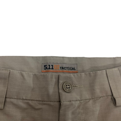5.11 511 Tactical Edge Chino Pants Mens Size 34x32 Brown Khaki Mag Pockets Flex - Picture 3 of 7