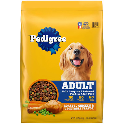 Complete Nutrition Roasted Chicken, Rice & Vegetable Dry Dog Food for Adult Dog,
