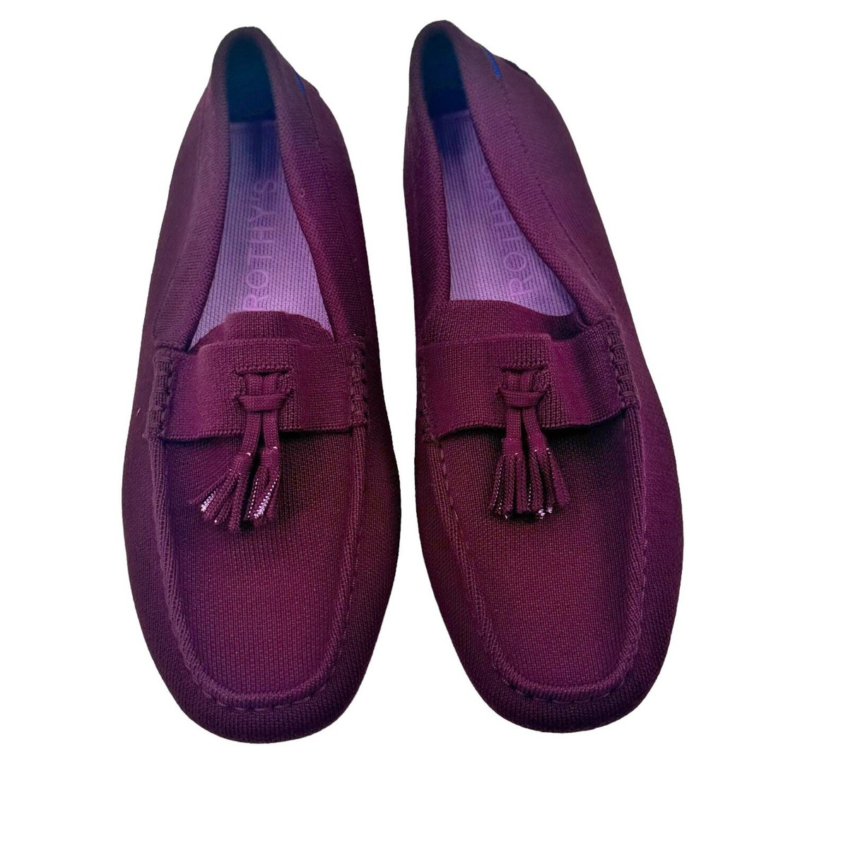 New Rothy\'s Men\'s The Merino Tassel Driving Loafer Black Tassel 9.5 The Men main image 2
