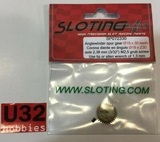 Slotting Plus SP072330 Crown 30Z Anglewider Aluminum 16Mm Weight 0.75G Axle 2.38