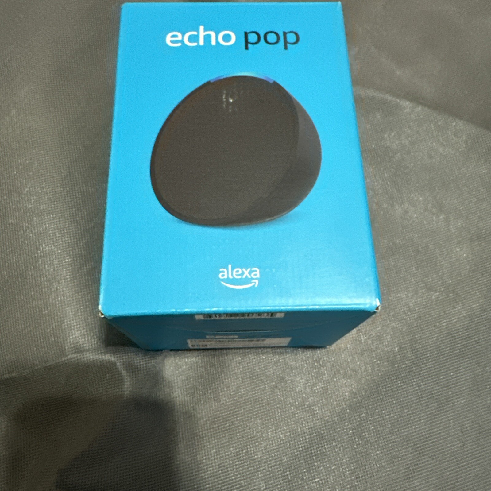 Amazon Echo Pop Smart Speaker - Charcoal-image