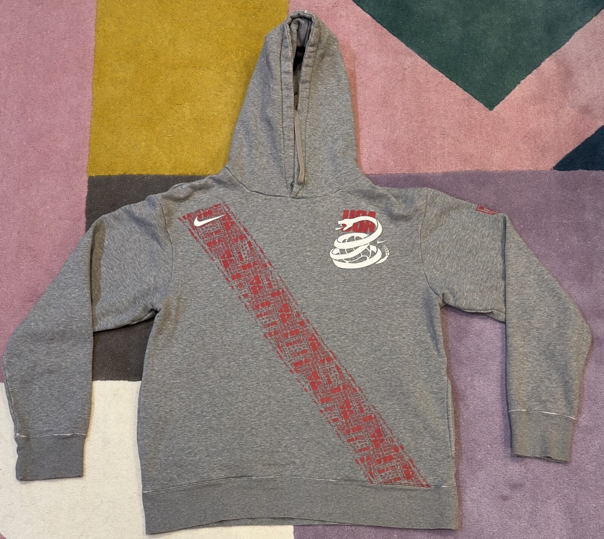 Nike Team USA Soccer Hoodie Sweatshirt Snake Logo Men's Size