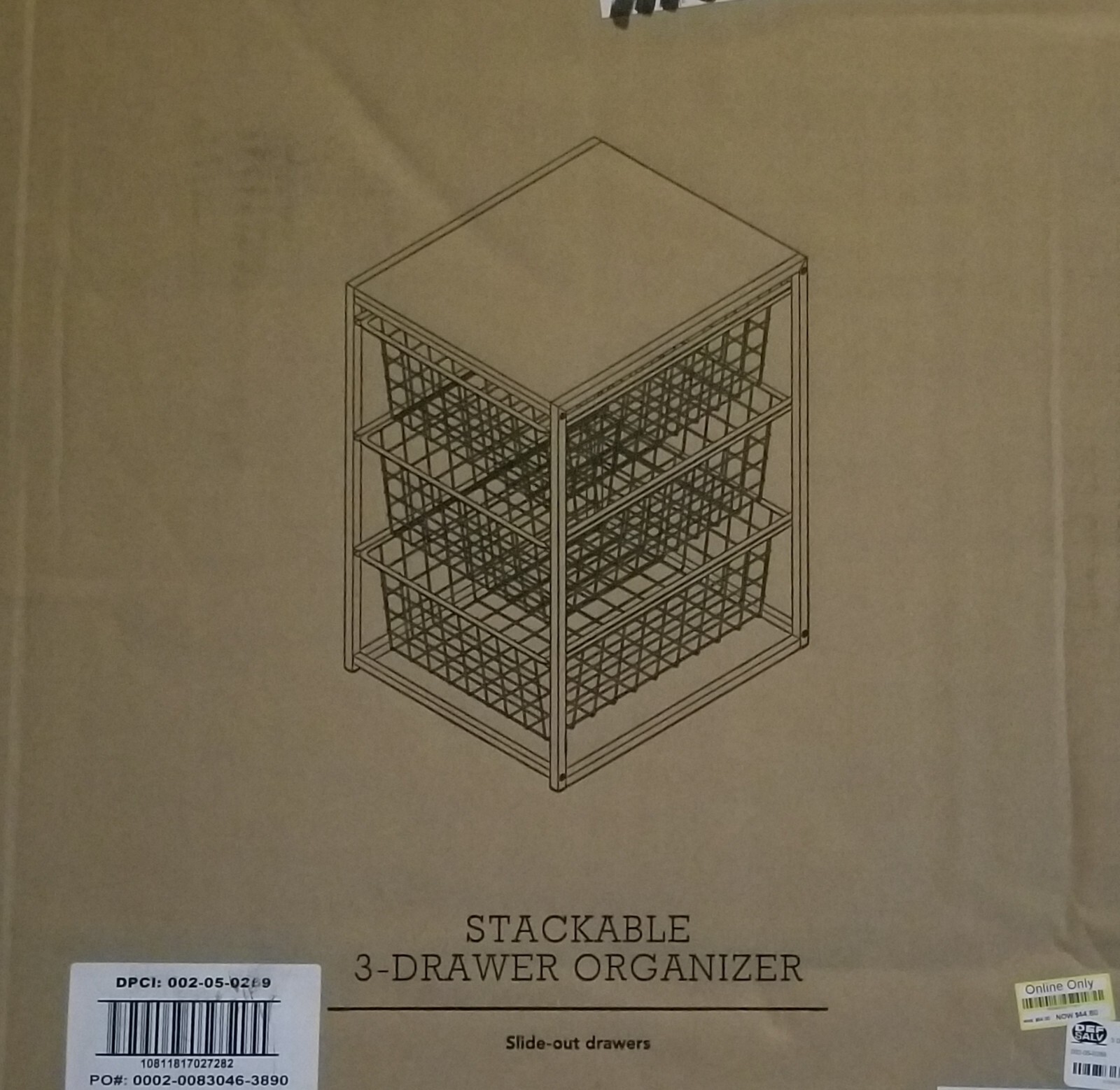 3 Drawer Organizer Brightroom™ eBay