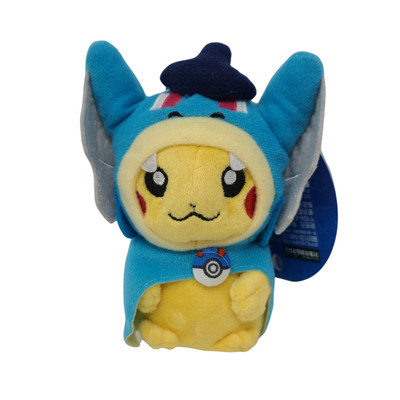 14 Pokemon Center Hiroshima Blue Gyarados Poncho Pikachu Key Chain 5 Plush Ebay