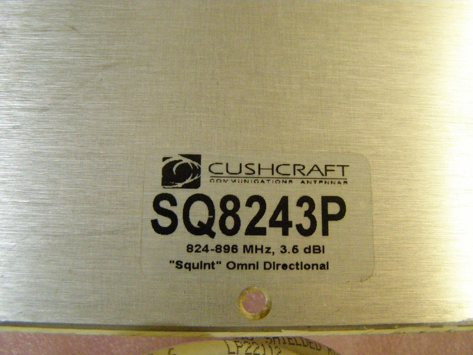 CUSHCRAFT SQ8243P 824-896 3.6 bBI Squint Omni Directional Antenna - Image 2 of 4
