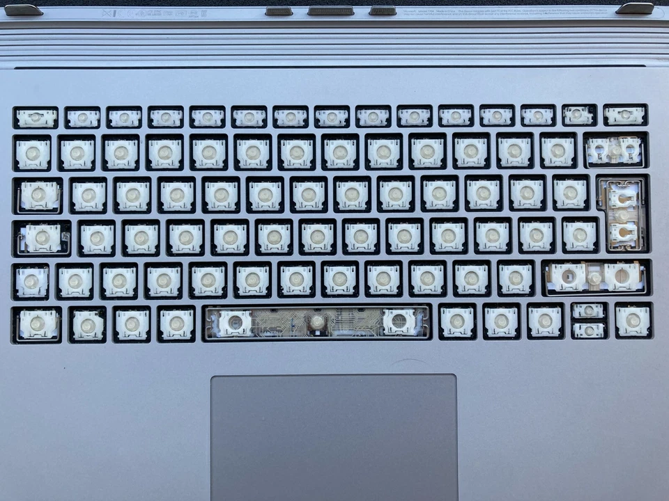Ersatz-Taste / Tasten Microsoft Surface Book 1 Tastatur - Modelle 1703 1704 1705 - Bild 4 von 4