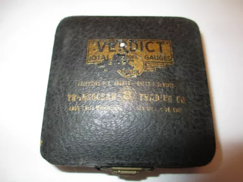 Verdict England Dial Indicator 0.001 inch Accuracy Gauge        B38