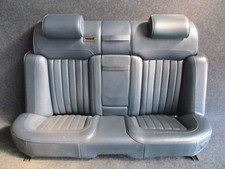 LEDER Rücksitzbank VW Phaeton Rückbank Sitzbank navyblue
