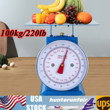 220-LBS Heavy Duty Portion-Control Mechanical Dial Scale Industrial Dial Scale