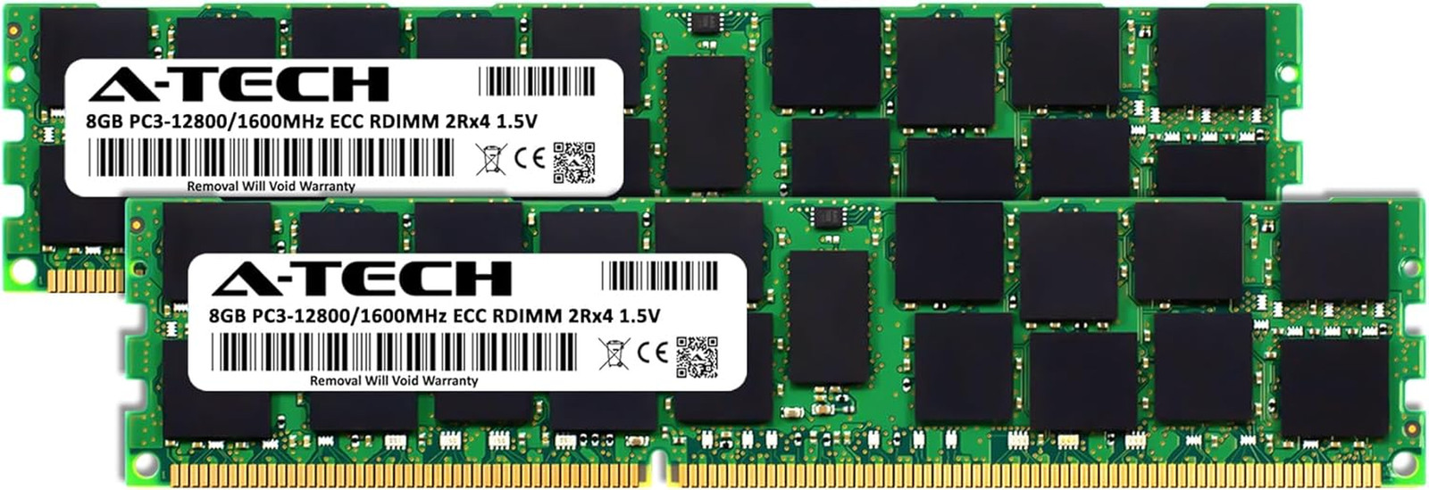 как выглядит 16GB Kit 2X8Gb DDR3 1600Mhz PC3-12800R ECC RDIMM 2Rx4 Dual Rank 1.5V Registere фото