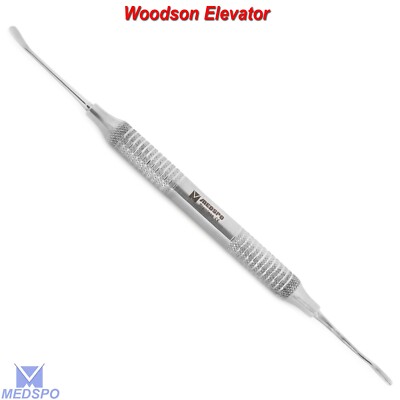 Woodson Periosteal Elevator Scaler Double Ended Implant Surgery Curettes