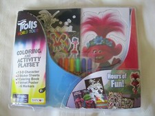 DreamWorks Trolls World Tour Coloring and Activity Play Set