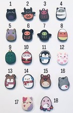 Squishmallow Animals HOLIDAY EDITION Croc Charms YOU CHOOSE 