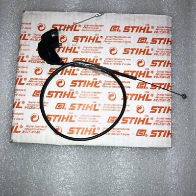 GENUINE STIHL THROTTLE CABLE fs38 FC55 FS45 FS46 FS55R KM55 *COMPARE ENDS OEM