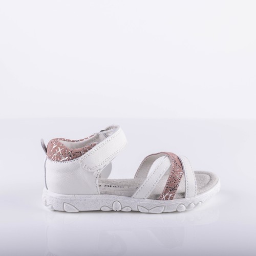 Girls Kids Leather White And Pink Sandals US 13 Size - 第 9/9 張圖片