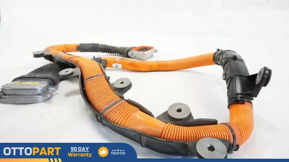 2017 BMW 3 F30 330E High Voltage Battery Wire Wiring Harness Cable 6824104 OEM - Image 3 of 4