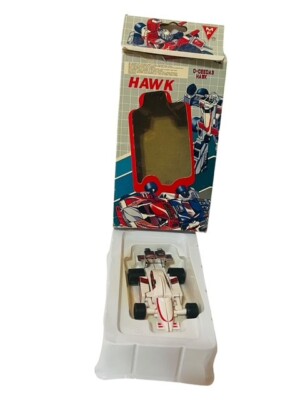 O-Ceeda Couger Hawk Cougar Transformers Vtg Robot Figure Race Car Gobots BMC2