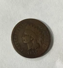 1875 Indian Head Cent (1C penny)